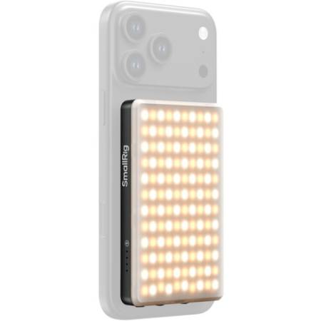 SmallRig 5505 M3 - mobilna mini lampa LED Bi-color - przykład użycia